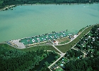 Sportboothafen Muckendorf, Donau-km 1955,5 : Hafen, Sportboothafen